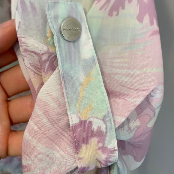 Sanctuary Floral Button Down Blouse - Picture 3 of 9